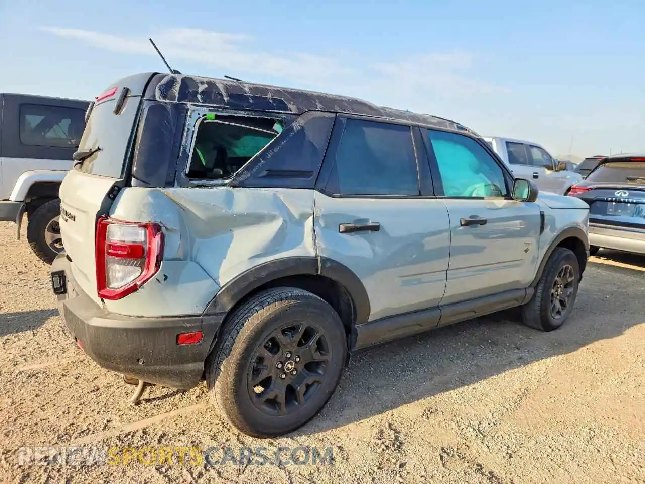 3 fotografías del automóvil dañado 3FMCR9B68RRE40548 FORD BRONCO 2024