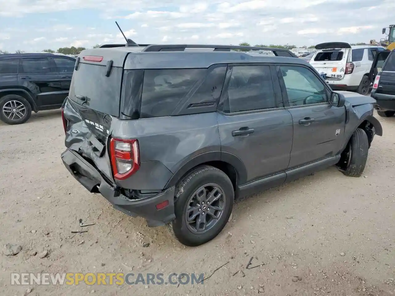 3 Photograph of a damaged car 3FMCR9B68RRE95100 FORD BRONCO 2024