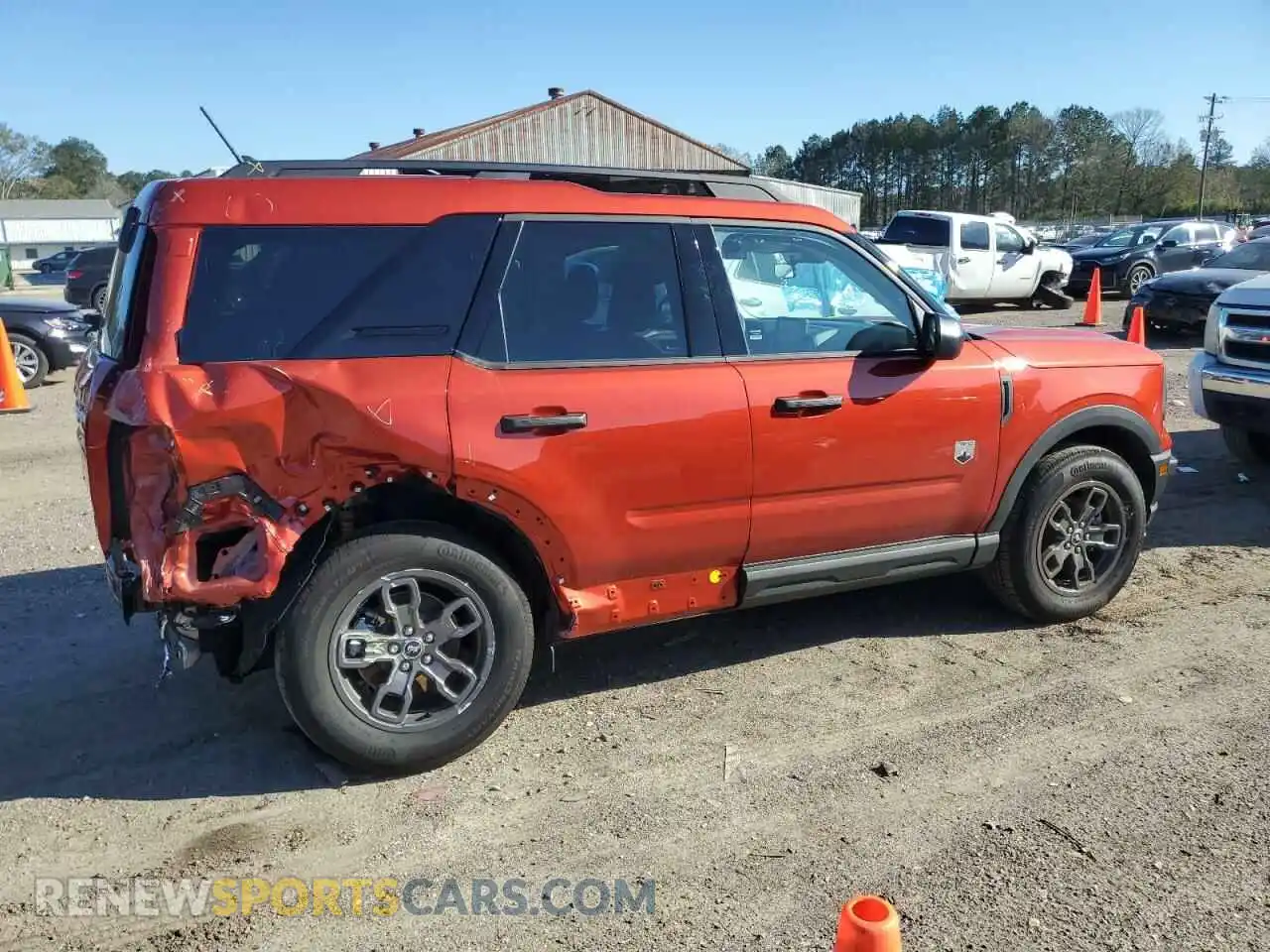 3 Photograph of a damaged car 3FMCR9B68RRF22750 FORD BRONCO 2024