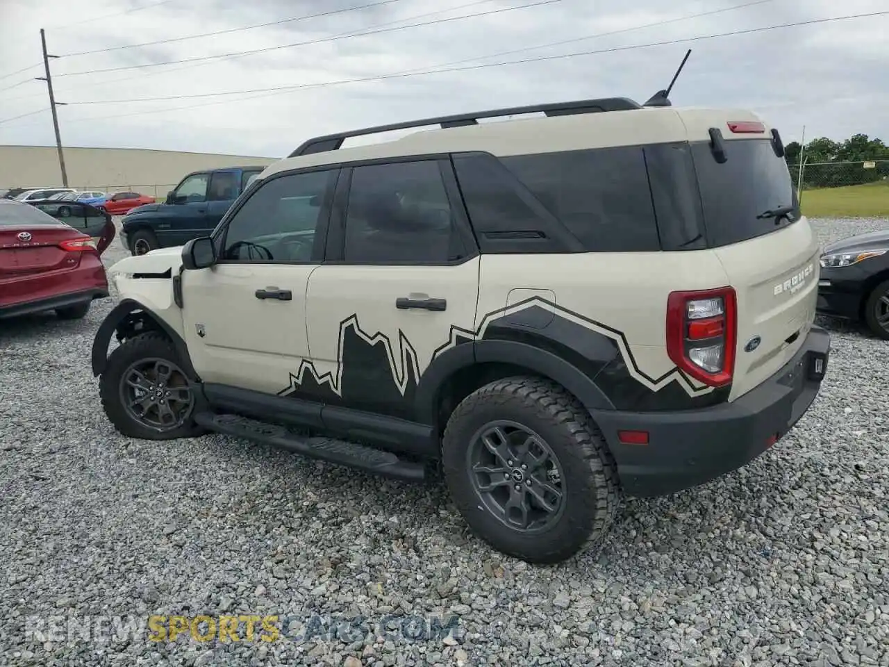 2 Photograph of a damaged car 3FMCR9B68RRF72192 FORD BRONCO 2024
