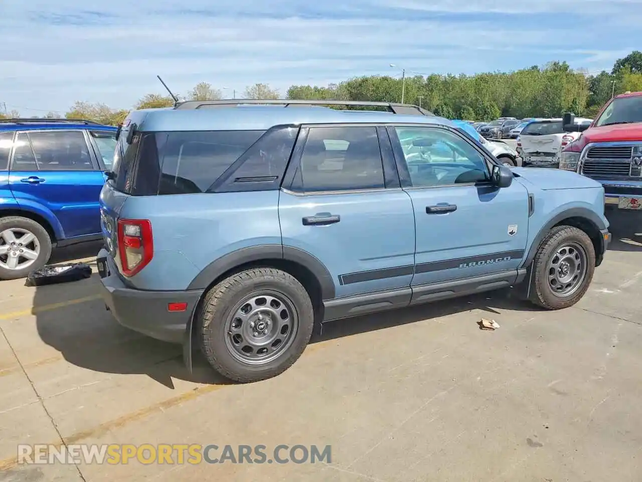 3 Фотография поврежденного автомобиля 3FMCR9B69RRE01614 FORD BRONCO 2024