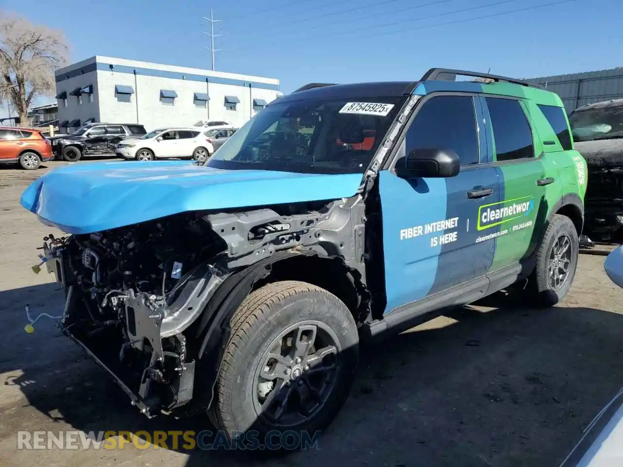 1 Photograph of a damaged car 3FMCR9B6XRRE58016 FORD BRONCO 2024
