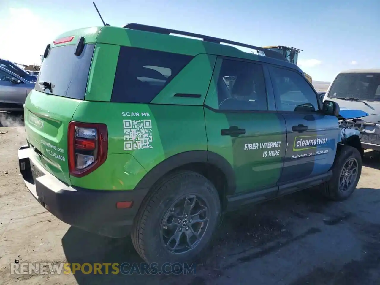 3 Photograph of a damaged car 3FMCR9B6XRRE58016 FORD BRONCO 2024