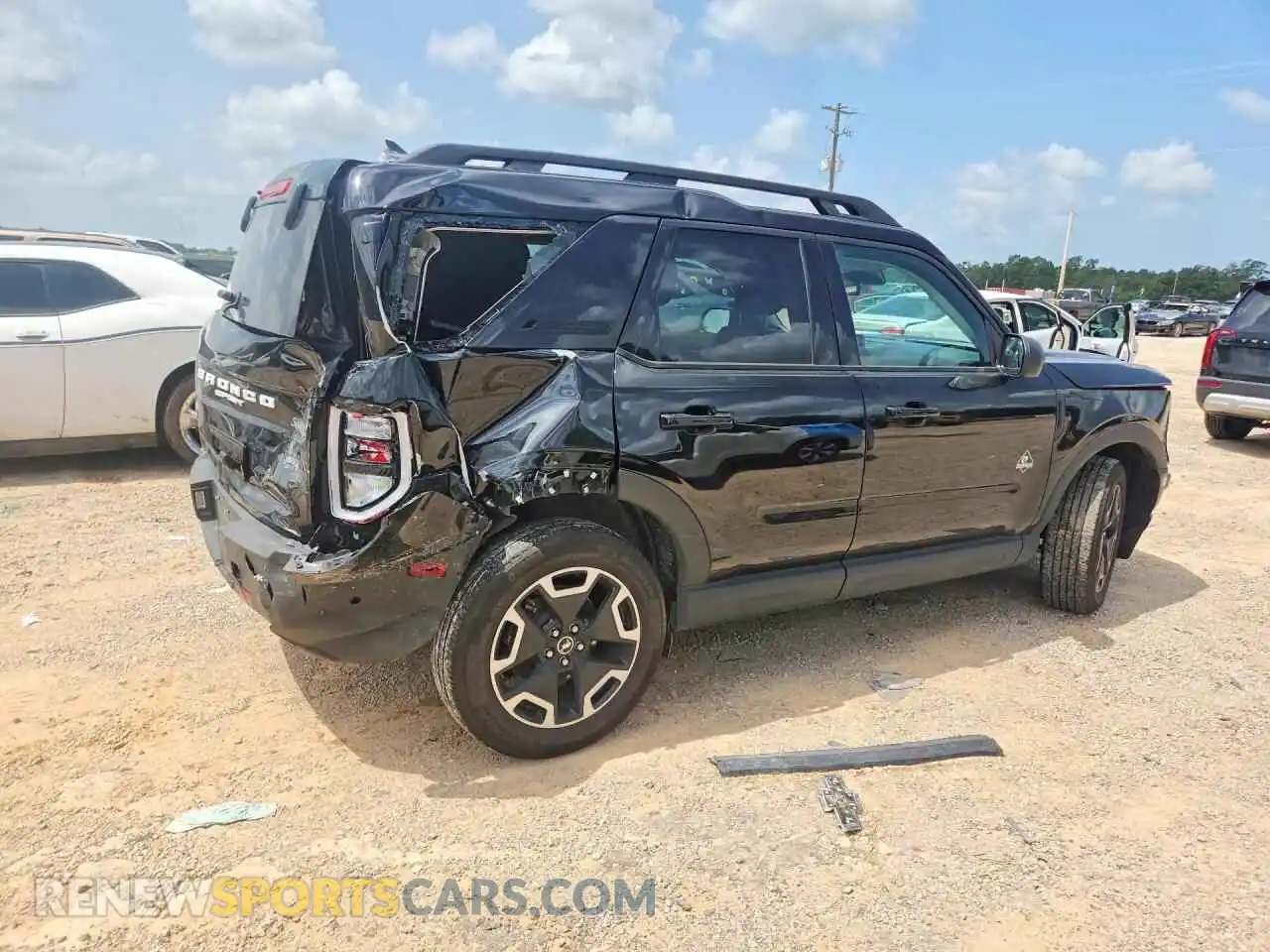 3 fotografías del automóvil dañado 3FMCR9C61RRE51955 FORD BRONCO 2024