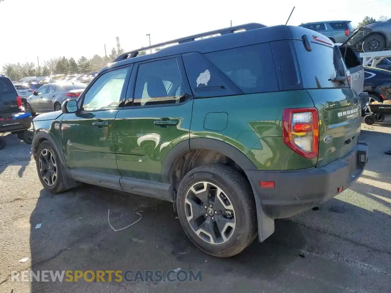 2 fotografías del automóvil dañado 3FMCR9C63RRE34073 FORD BRONCO 2024