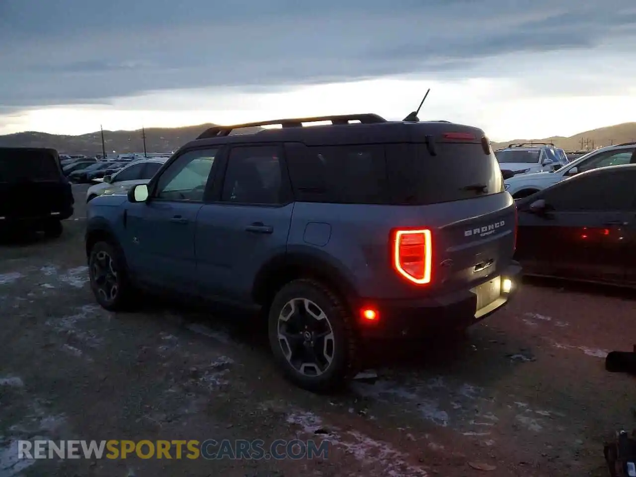 2 Photograph of a damaged car 3FMCR9C66RRE16909 FORD BRONCO 2024