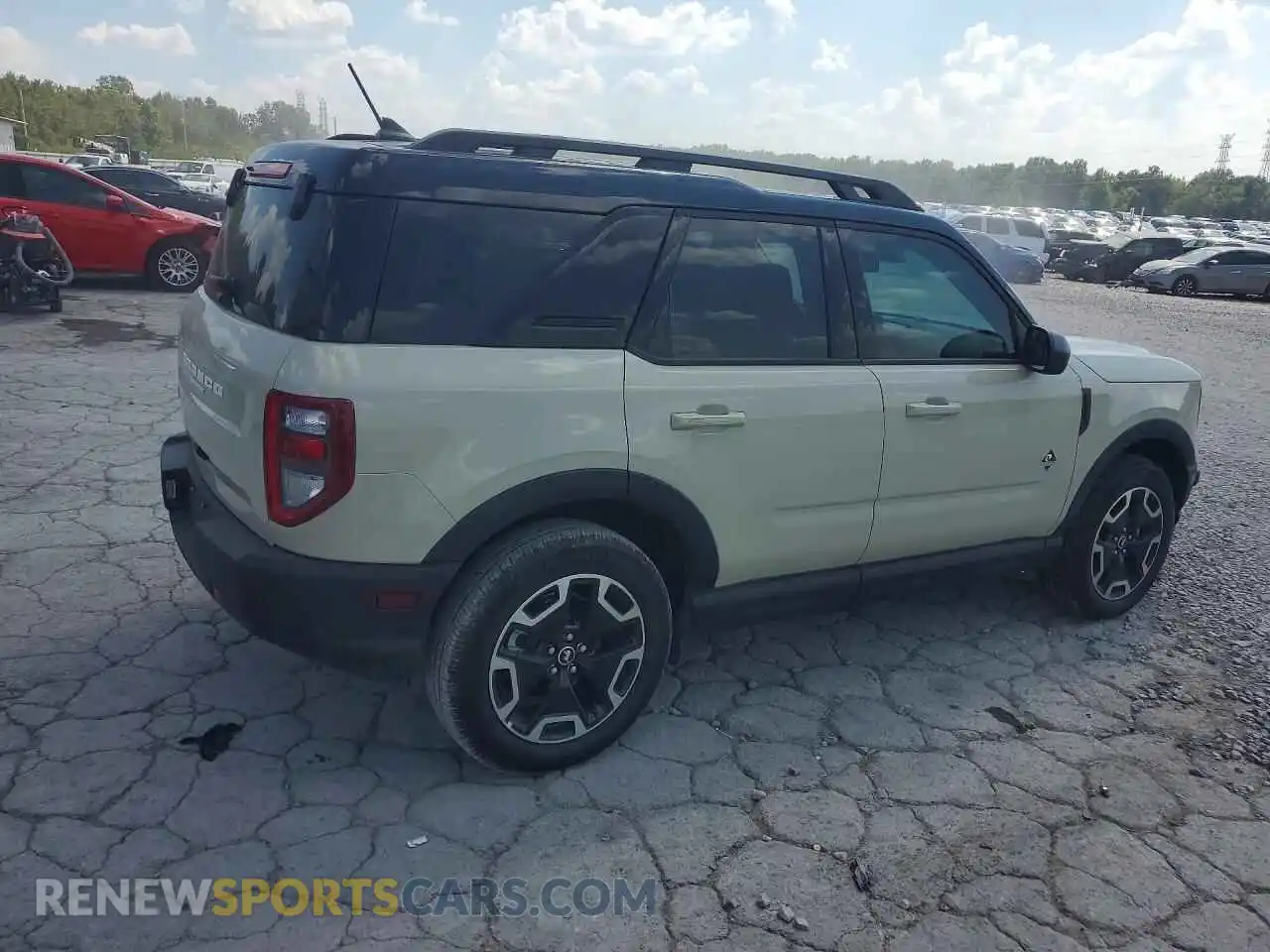 3 Photograph of a damaged car 3FMCR9C66RRE47514 FORD BRONCO 2024