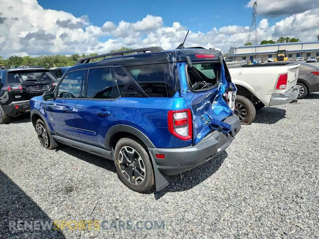 2 fotografías del automóvil dañado 3FMCR9C6XRRE30196 FORD BRONCO 2024