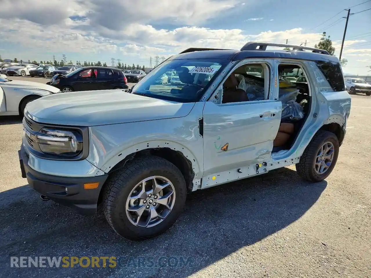 1 Photograph of a damaged car 3FMCR9D93RRE94718 FORD BRONCO 2024