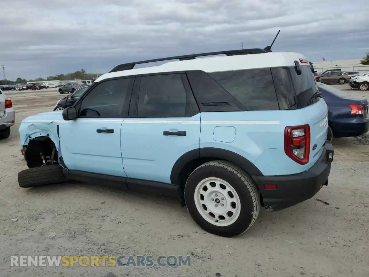 2 Фотография поврежденного автомобиля 3FMCR9G60RRE14213 FORD BRONCO 2024