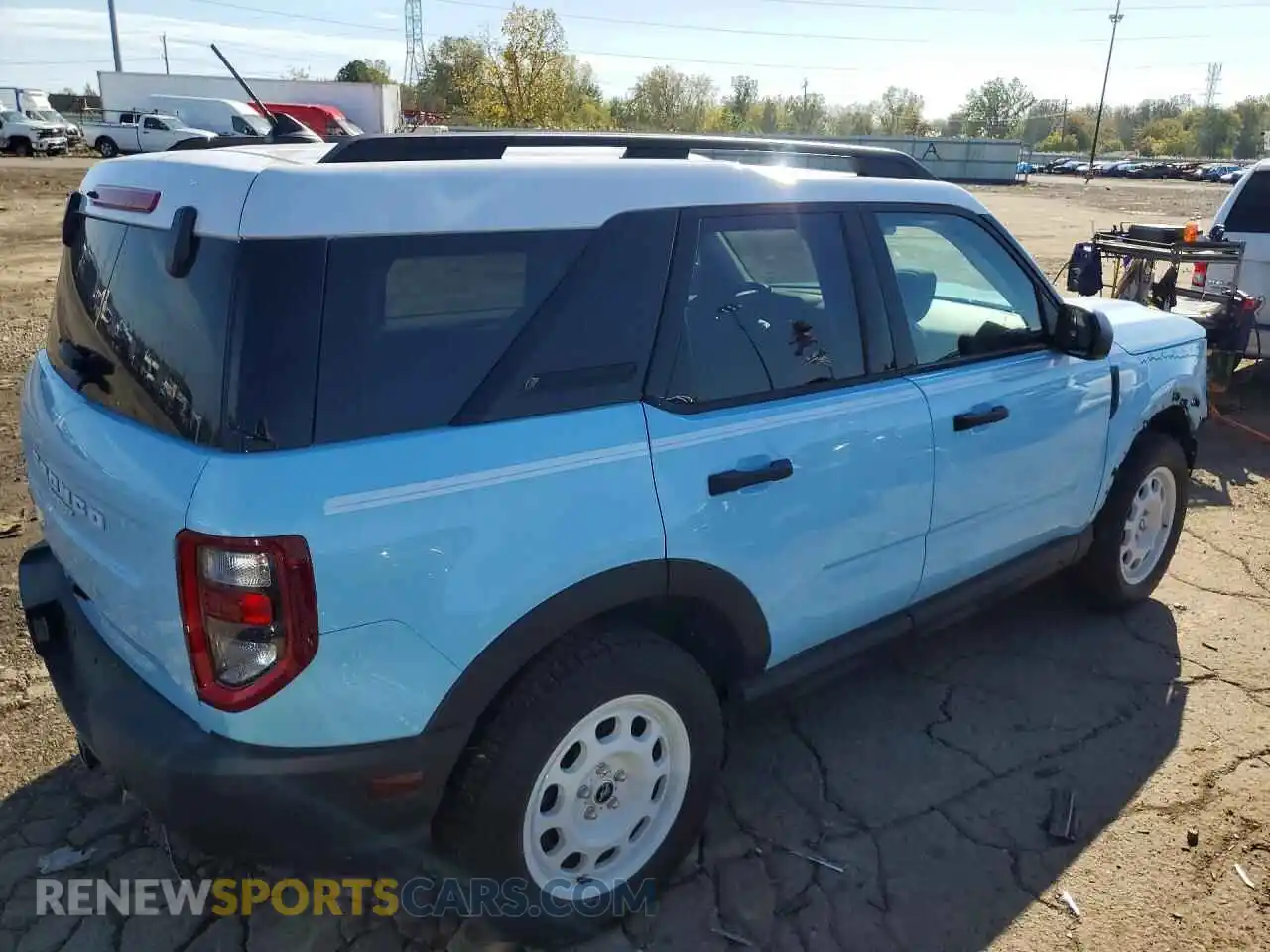 3 Photograph of a damaged car 3FMCR9G60RRE57126 FORD BRONCO 2024