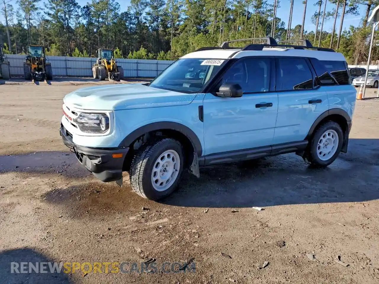 1 Photograph of a damaged car 3FMCR9G6XRRF44127 FORD BRONCO 2024