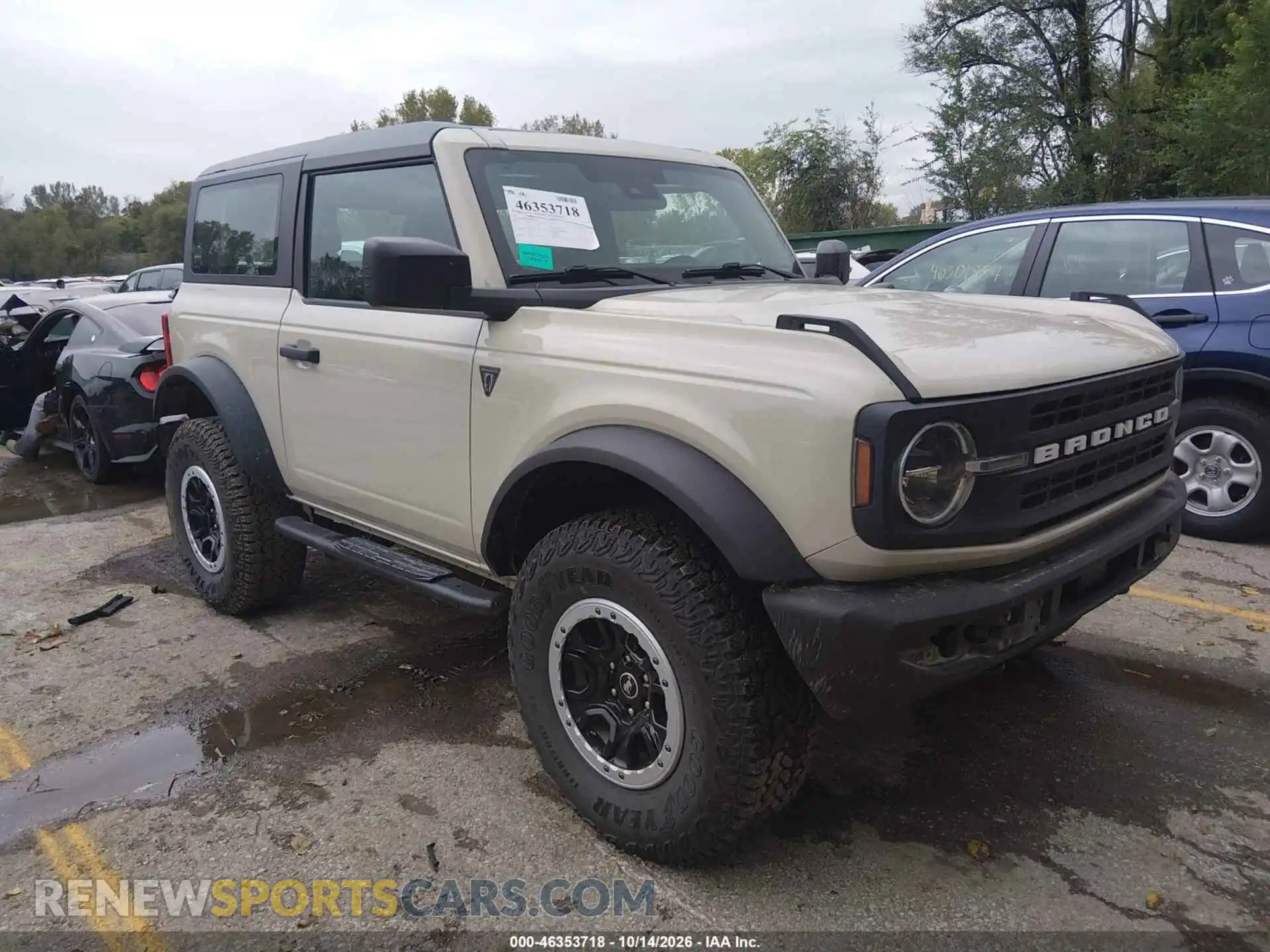 1 fotografías del automóvil dañado 1FMDE6AH2SLB81691 FORD BRONCO 2025