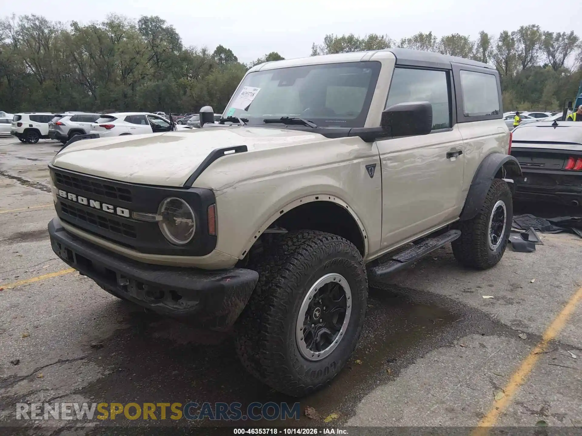 2 fotografías del automóvil dañado 1FMDE6AH2SLB81691 FORD BRONCO 2025