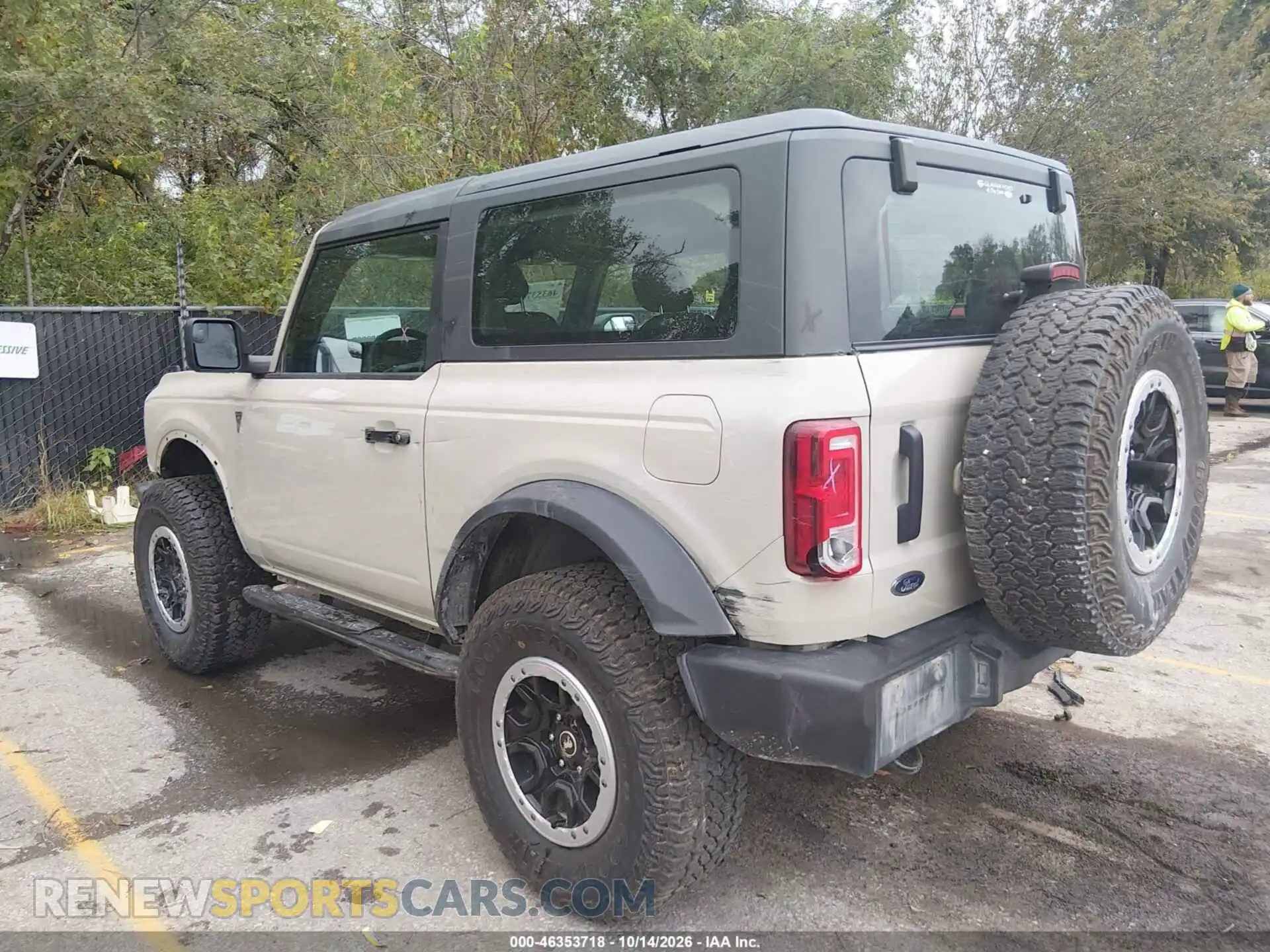 3 fotografías del automóvil dañado 1FMDE6AH2SLB81691 FORD BRONCO 2025