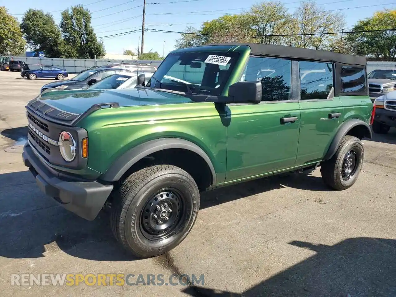1 Photograph of a damaged car 1FMDE6BH5SLA54741 FORD BRONCO 2025