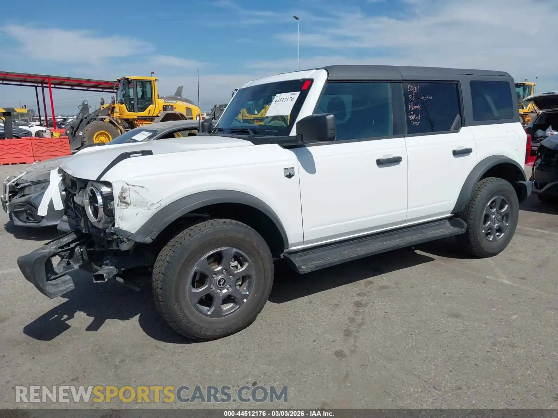 2 Photograph of a damaged car 1FMDE7BH1SLA77357 FORD BRONCO 2025