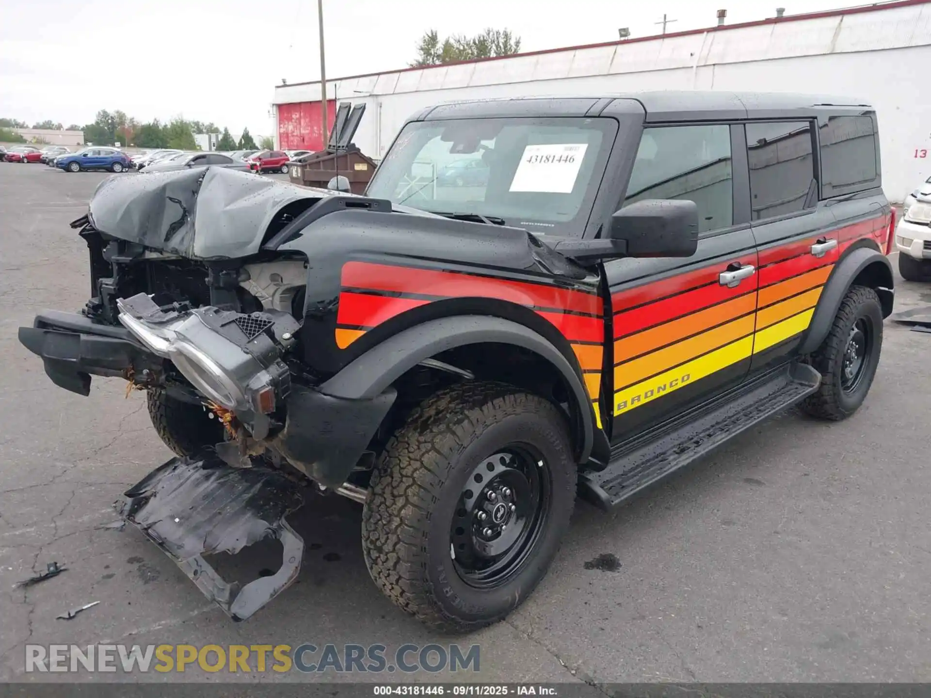 2 Photograph of a damaged car 1FMDE7BH2SLA65623 FORD BRONCO 2025