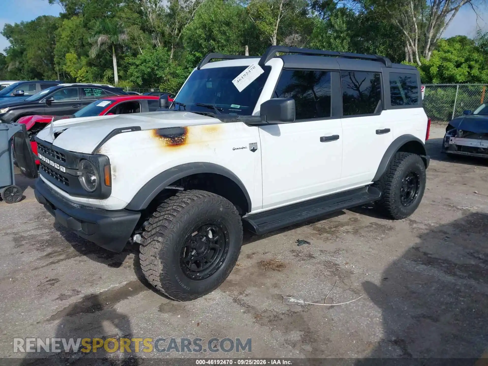 2 Photograph of a damaged car 1FMDE7BH2SLB78293 FORD BRONCO 2025