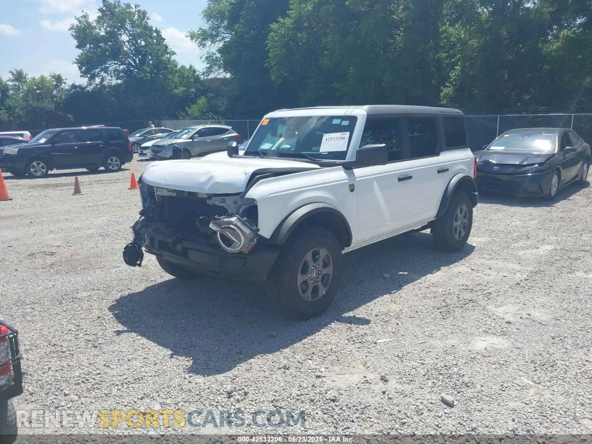 2 Photograph of a damaged car 1FMDE7BH3SLA43579 FORD BRONCO 2025