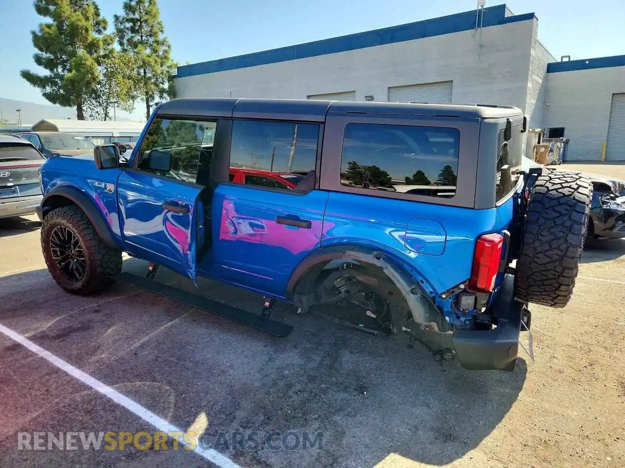 2 Photograph of a damaged car 1FMDE7BH3SLA84293 FORD BRONCO 2025