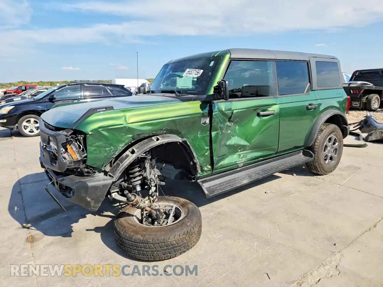 1 Photograph of a damaged car 1FMDE7BH3SLA93575 FORD BRONCO 2025