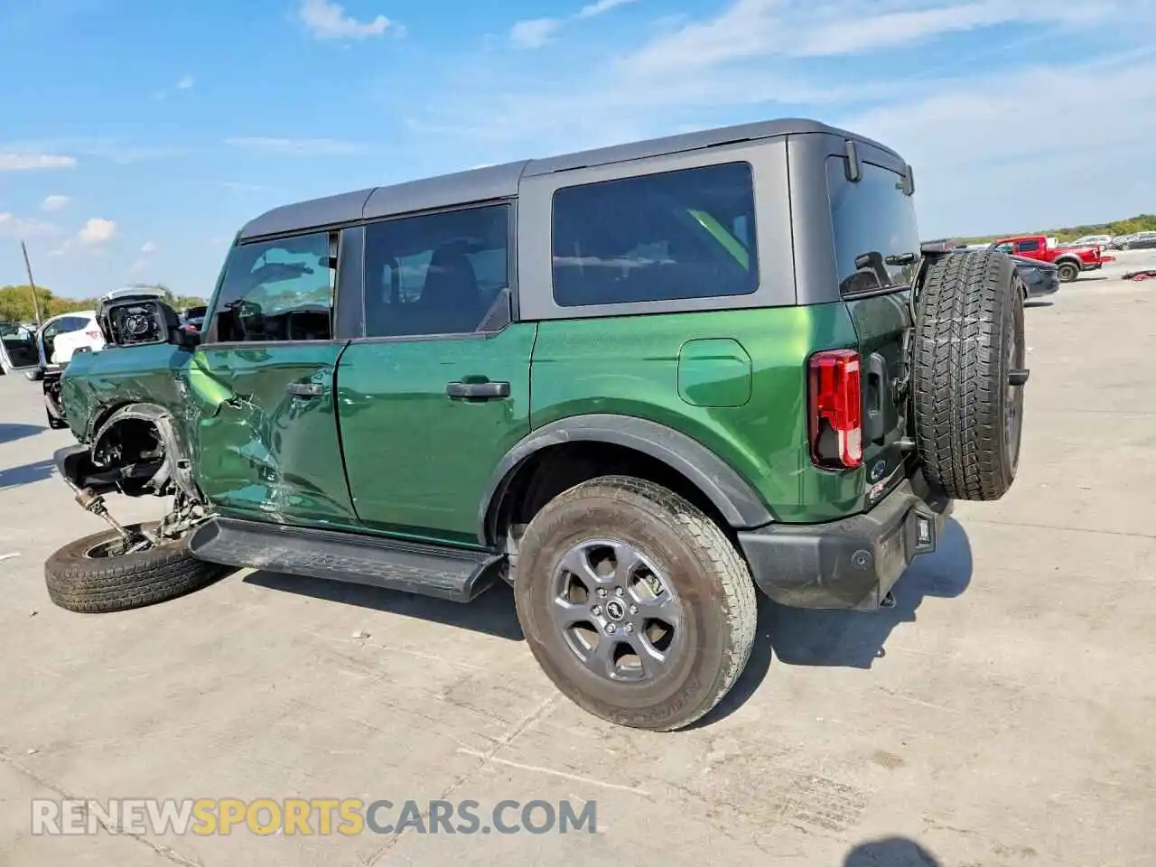 2 Photograph of a damaged car 1FMDE7BH3SLA93575 FORD BRONCO 2025