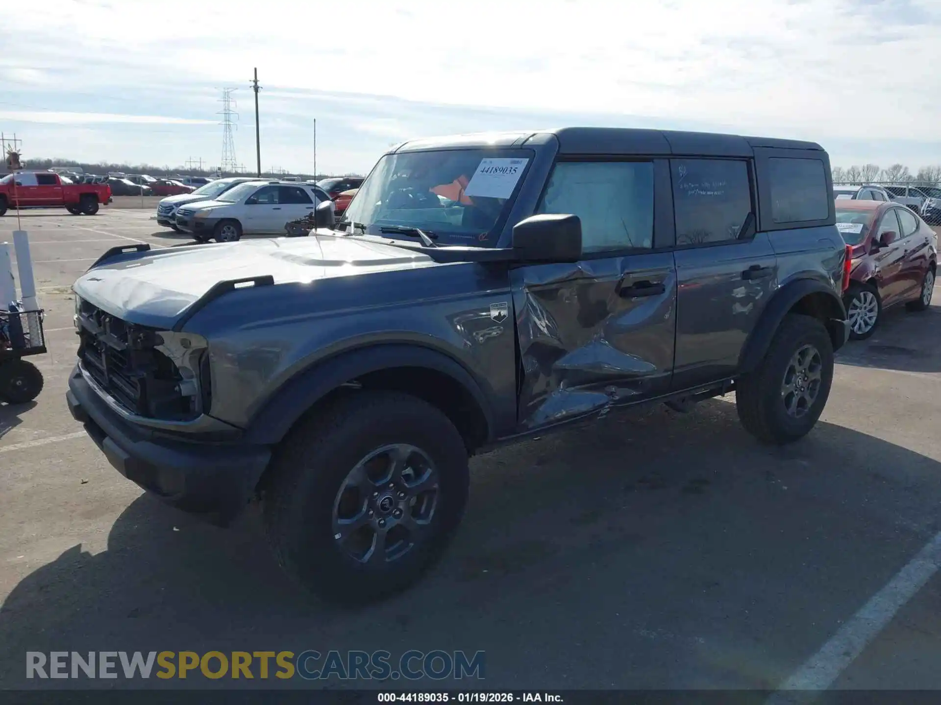 2 Photograph of a damaged car 1FMDE7BH4SLA42778 FORD BRONCO 2025