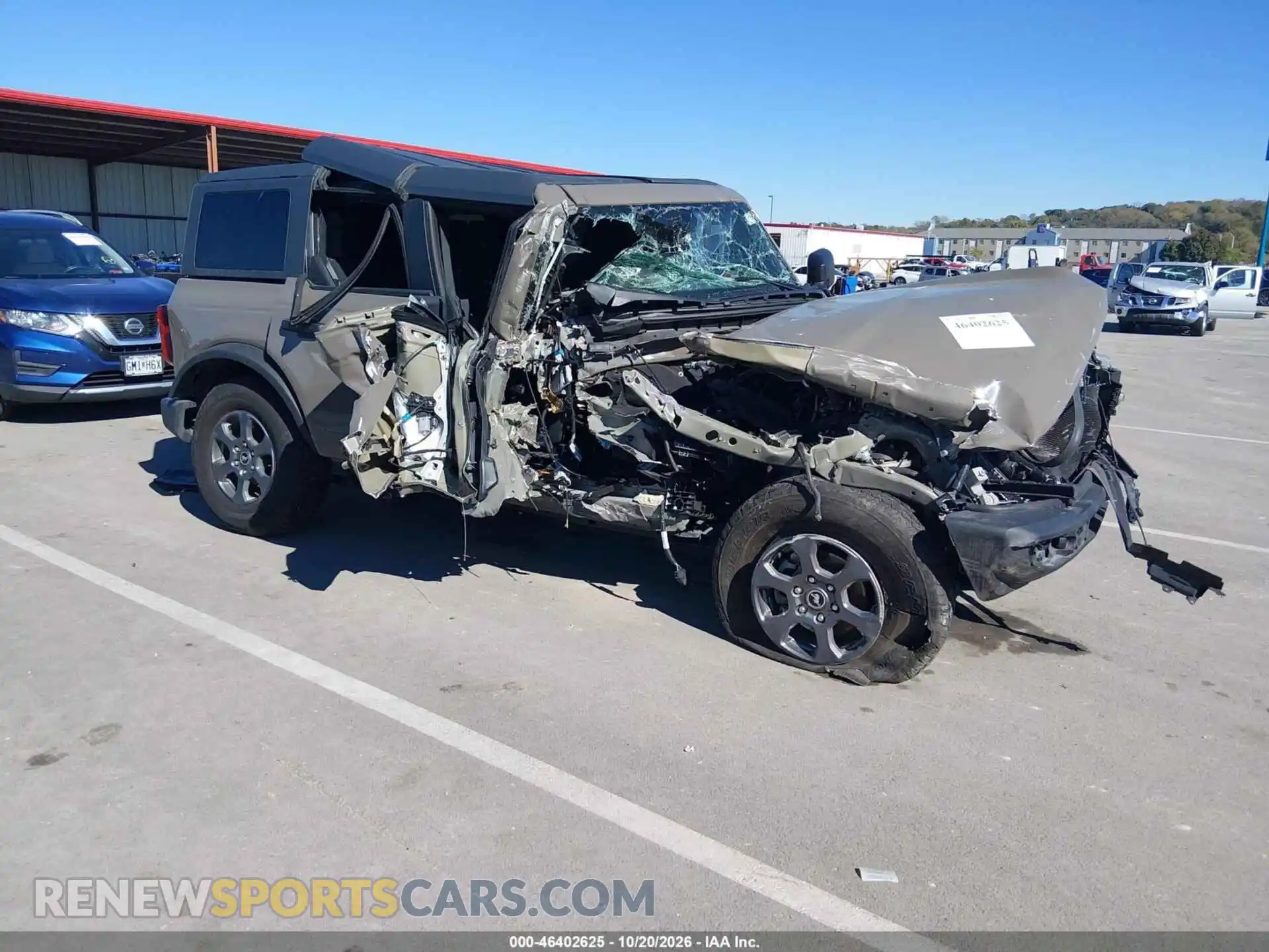 1 Photograph of a damaged car 1FMDE7BH4SLA83007 FORD BRONCO 2025