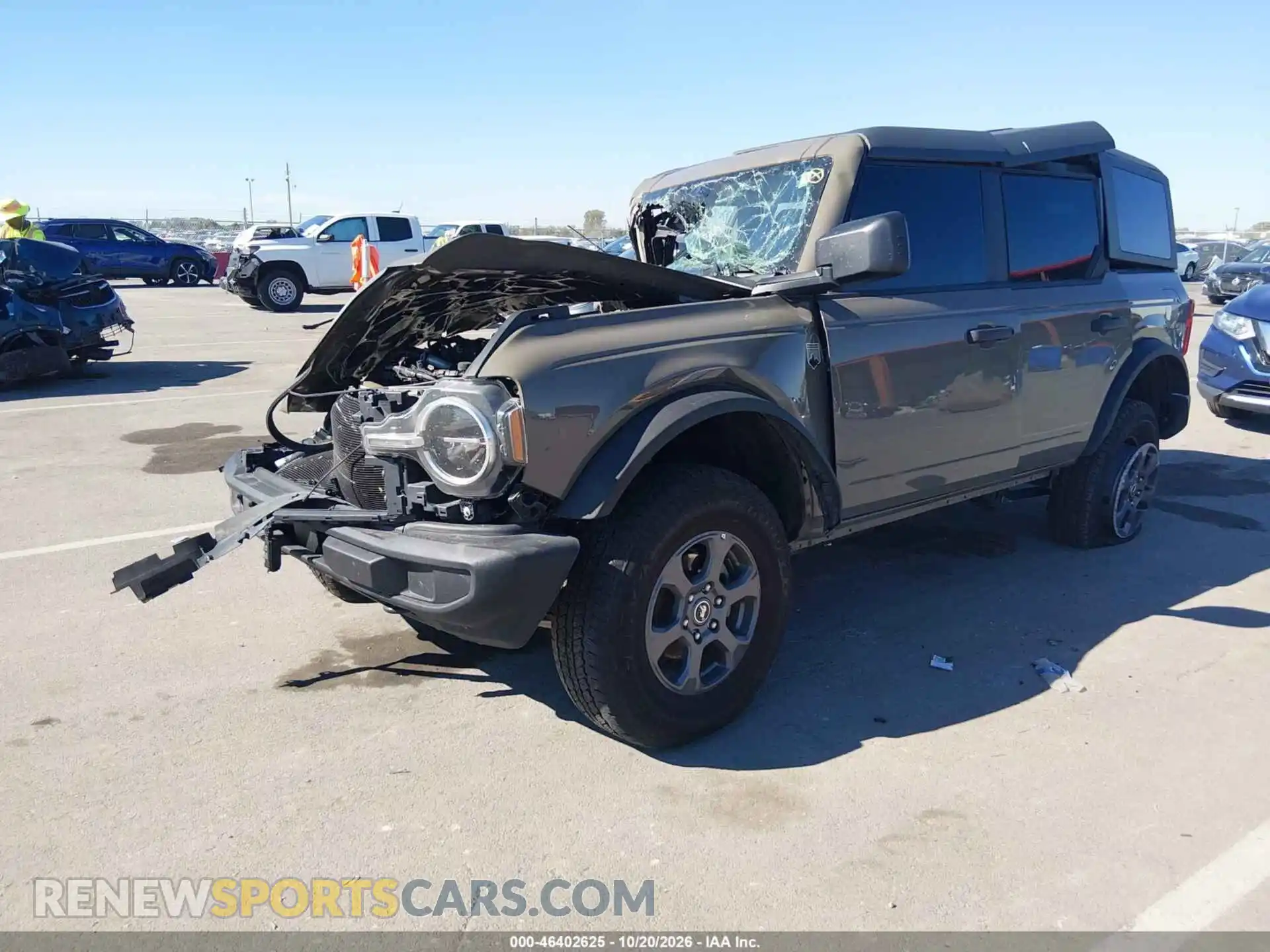 2 Photograph of a damaged car 1FMDE7BH4SLA83007 FORD BRONCO 2025