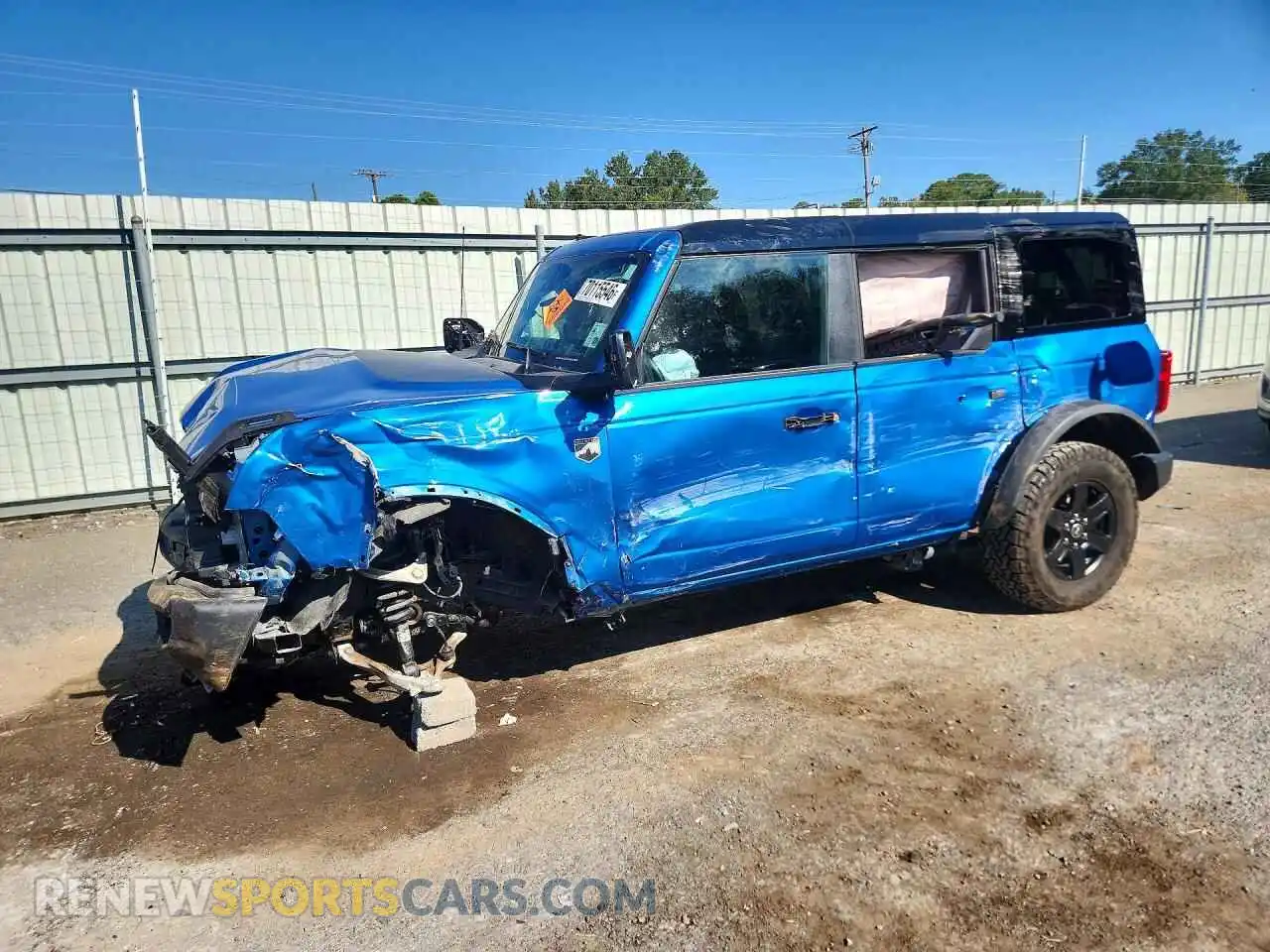 1 Photograph of a damaged car 1FMDE7BH4SLB32531 FORD BRONCO 2025
