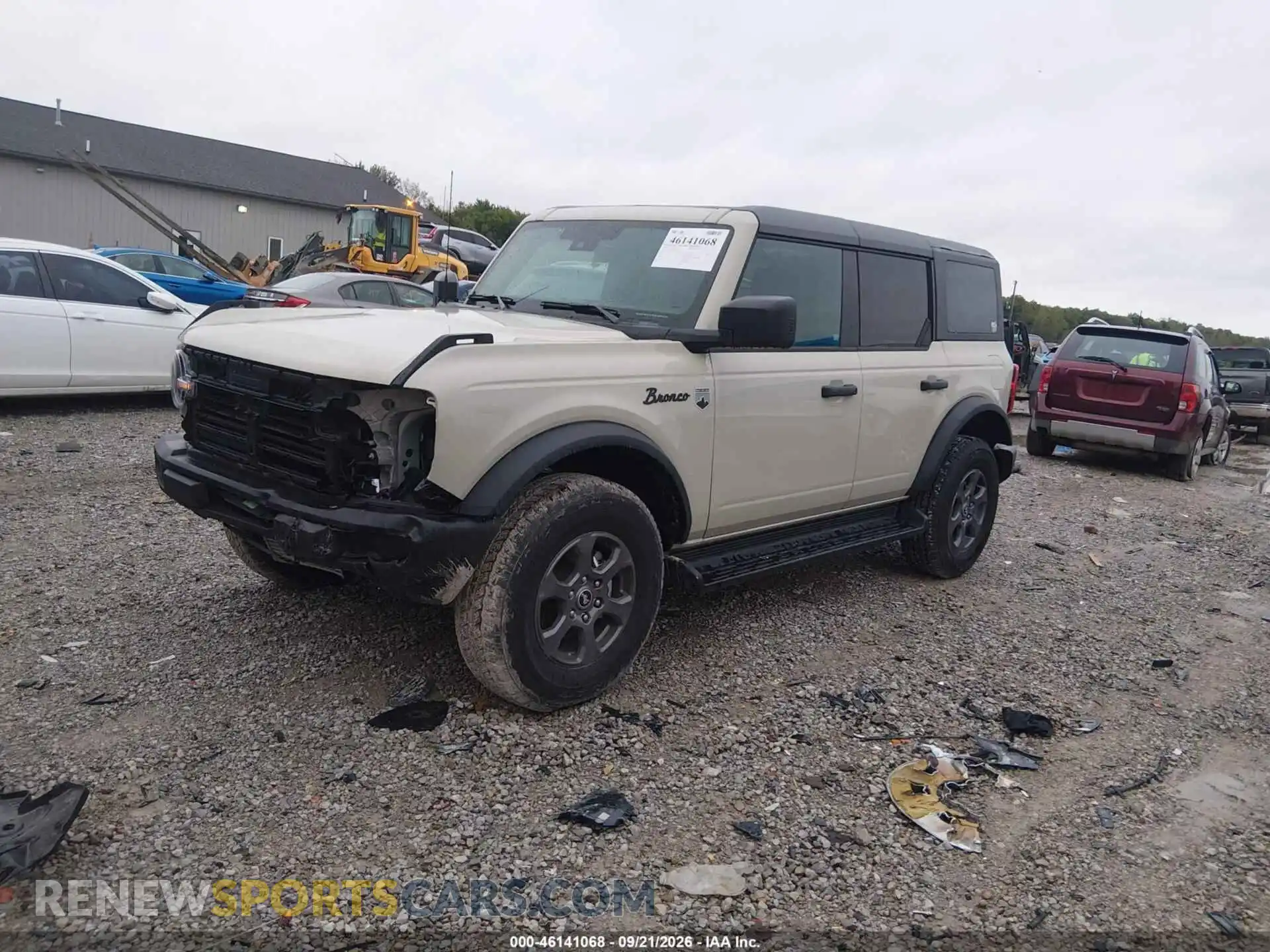 2 Photograph of a damaged car 1FMDE7BH4SLB53850 FORD BRONCO 2025