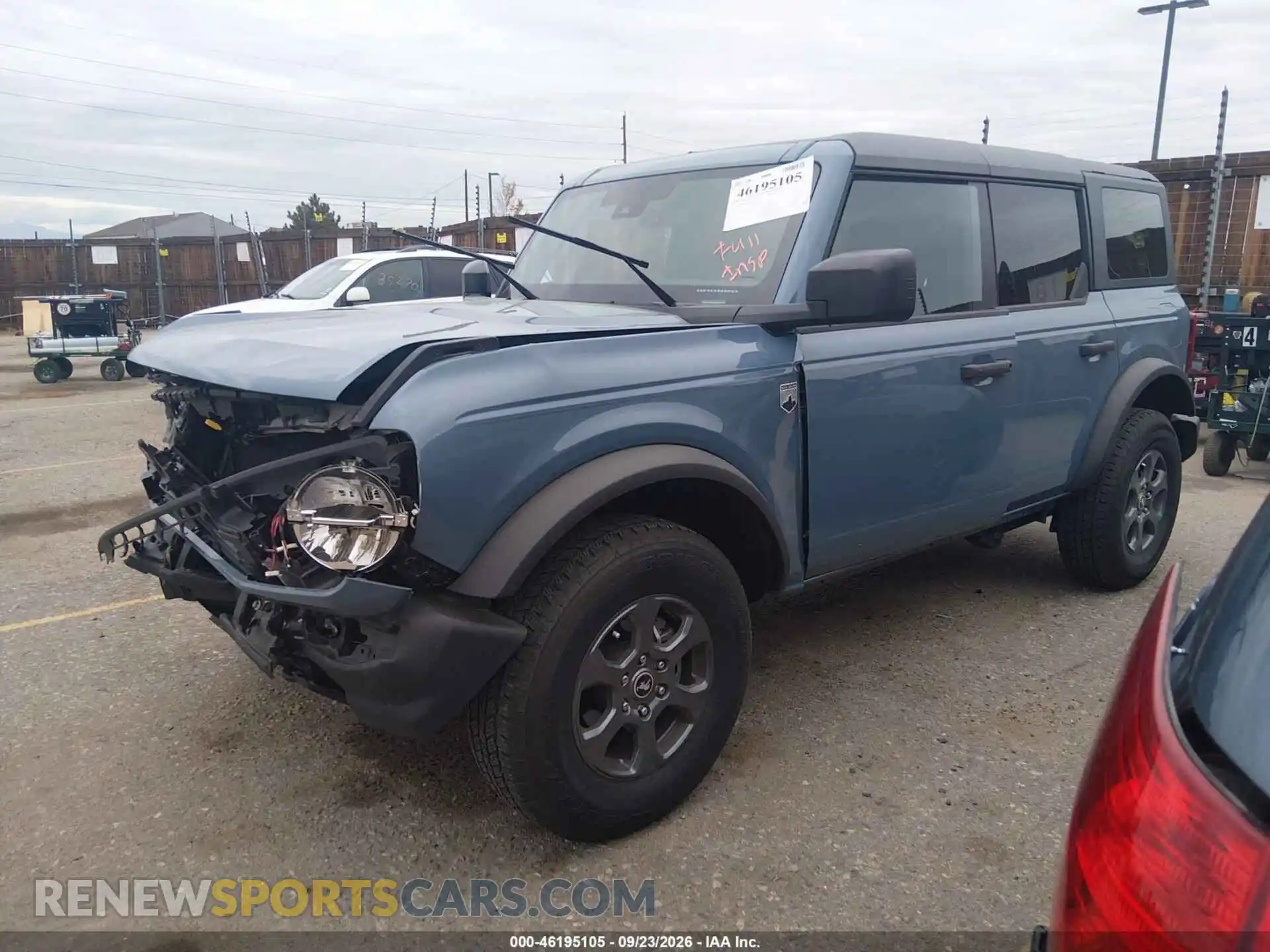 2 Photograph of a damaged car 1FMDE7BH7SLB53664 FORD BRONCO 2025