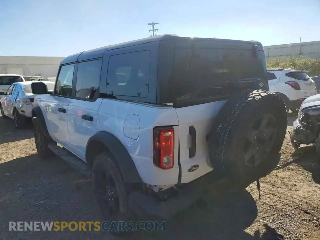2 fotografías del automóvil dañado 1FMDE7BH8SLB71140 FORD BRONCO 2025