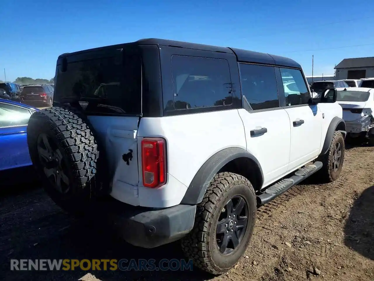 3 fotografías del automóvil dañado 1FMDE7BH8SLB71140 FORD BRONCO 2025