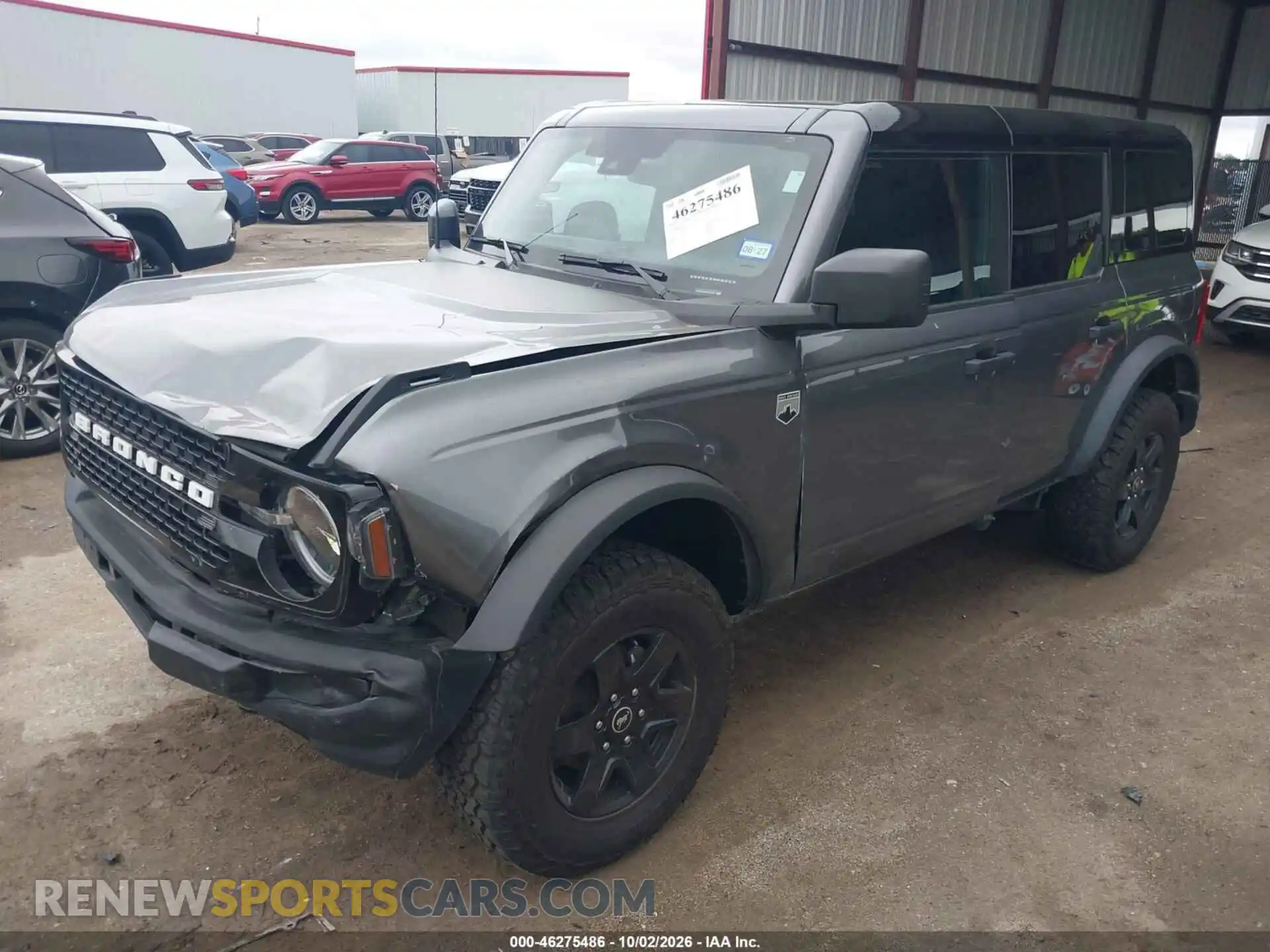 2 Photograph of a damaged car 1FMDE7BHXSLA71797 FORD BRONCO 2025