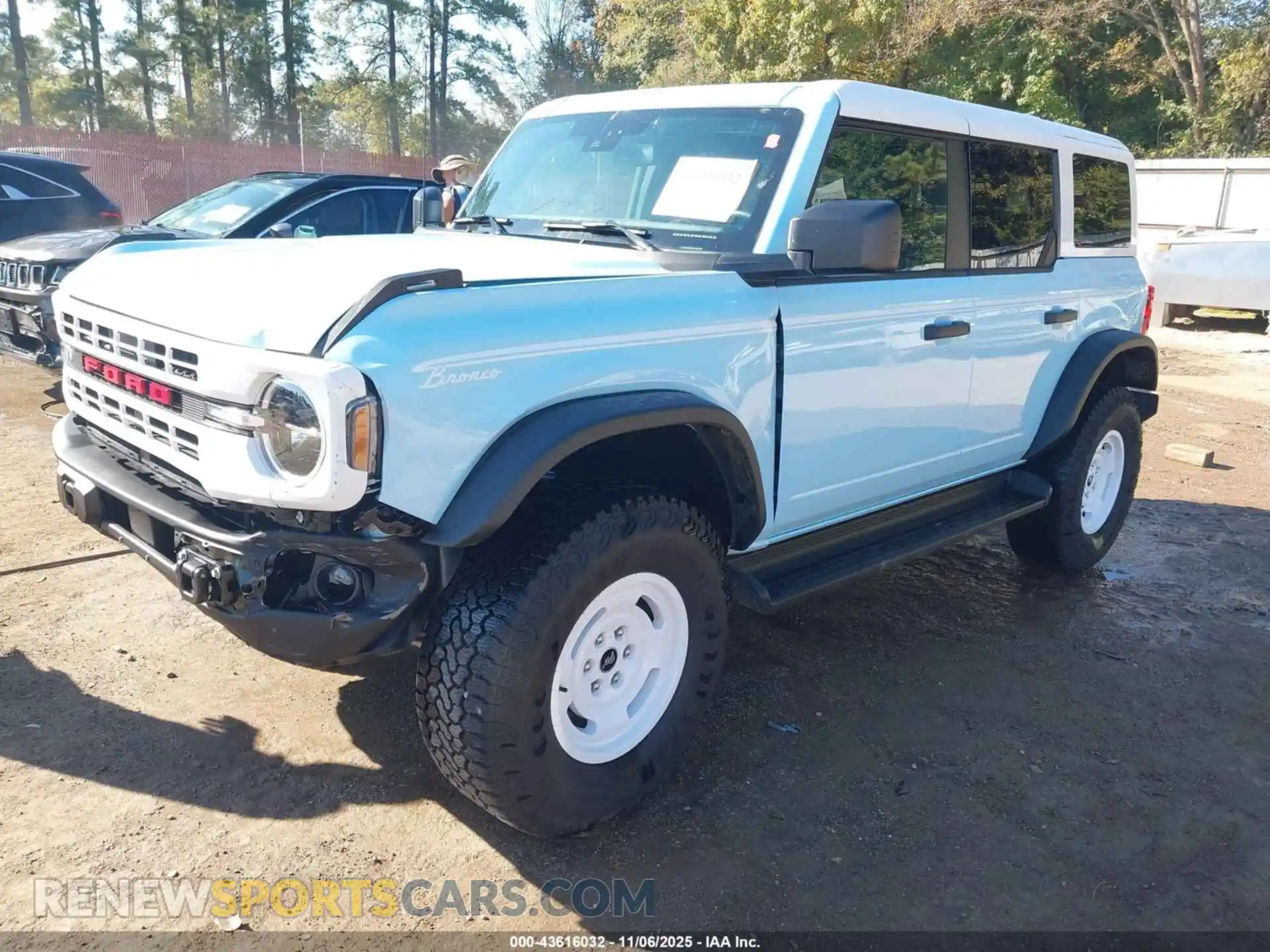 2 Photograph of a damaged car 1FMEE4DP6SLA83517 FORD BRONCO 2025
