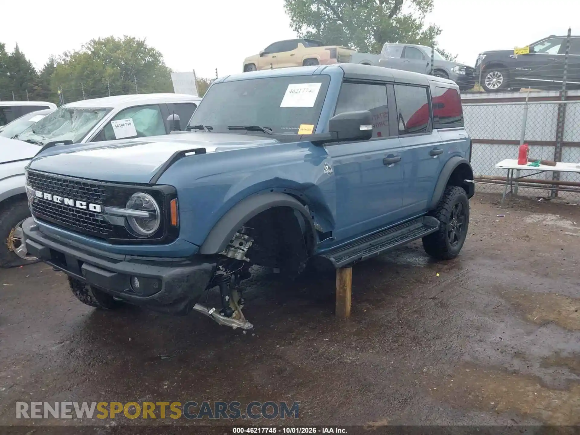 2 fotografías del automóvil dañado 1FMEE8BP2SLB49071 FORD BRONCO 2025