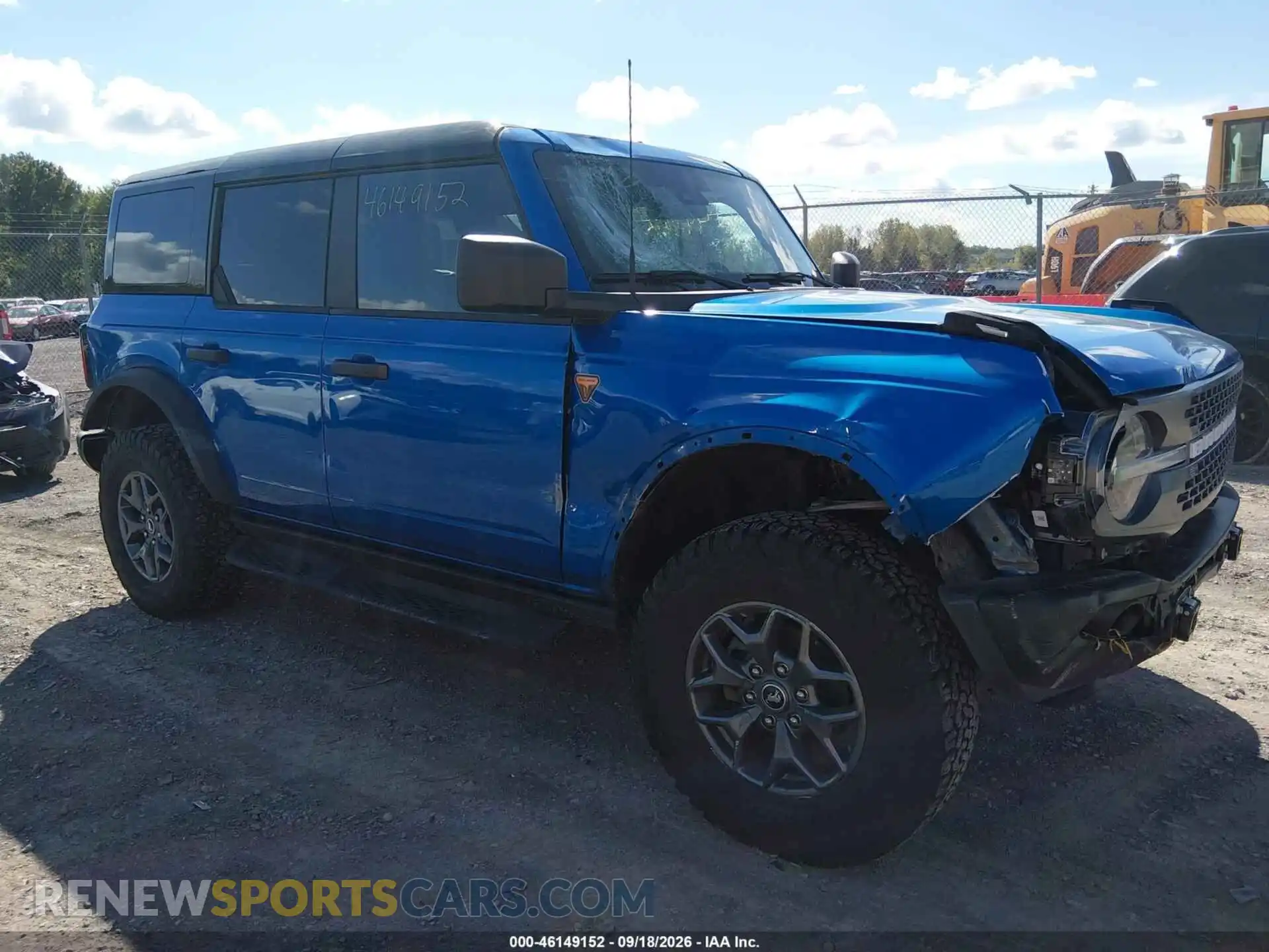 1 Photograph of a damaged car 1FMEE9BP8SLB39201 FORD BRONCO 2025