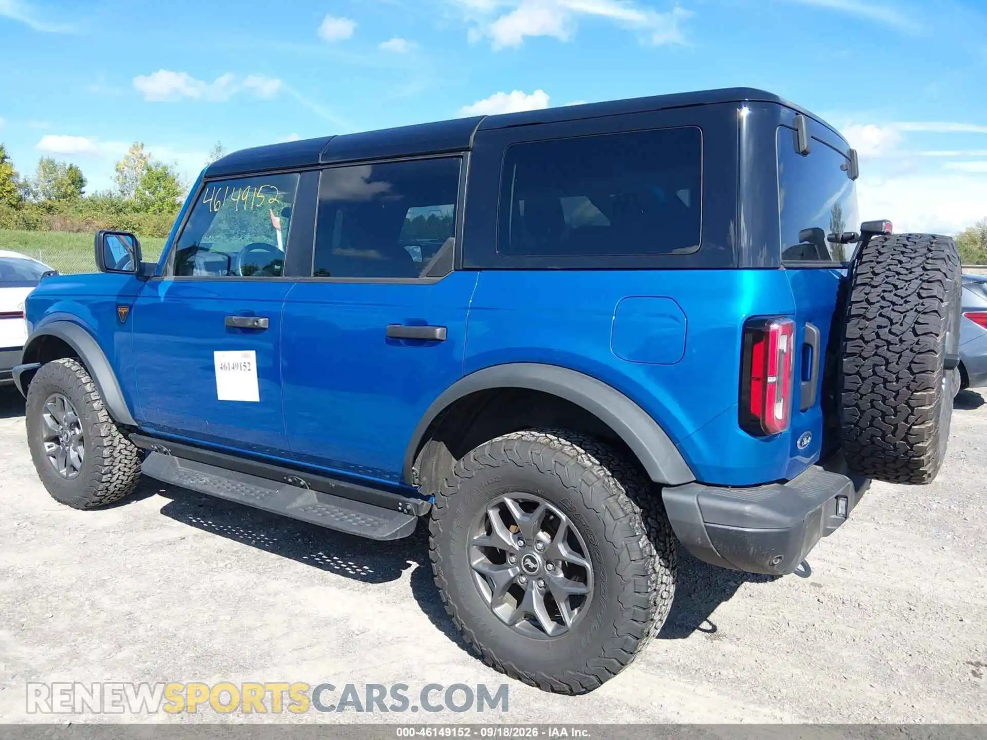 3 Photograph of a damaged car 1FMEE9BP8SLB39201 FORD BRONCO 2025