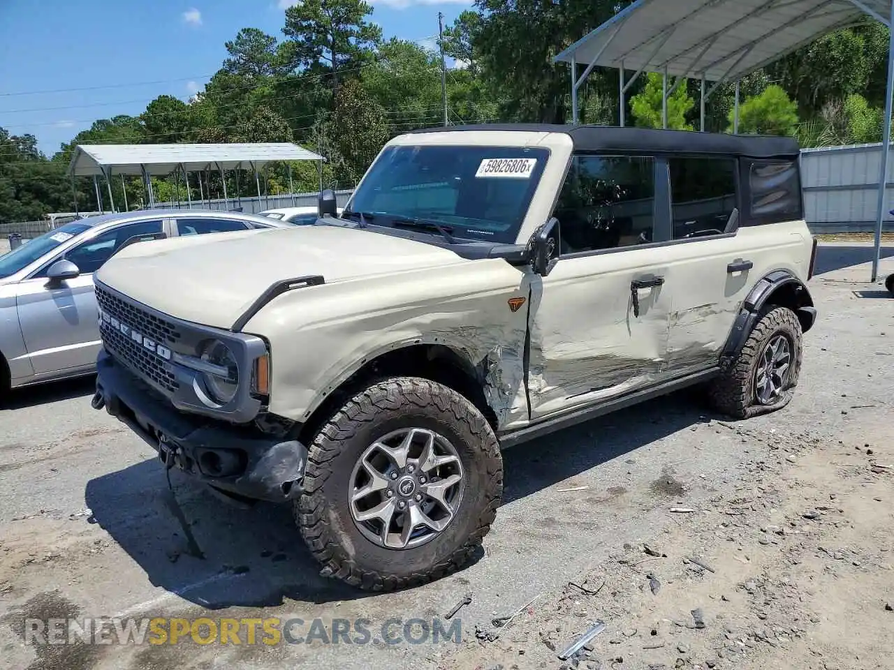1 Фотография поврежденного автомобиля 1FMEE9BPXSLA47667 FORD BRONCO 2025