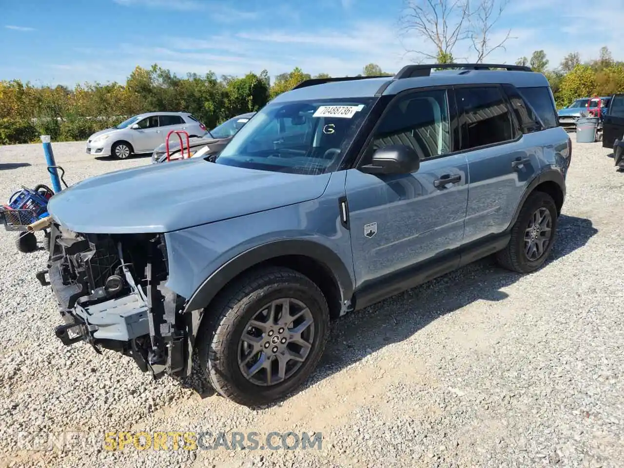 1 Photograph of a damaged car 3FMCR9BN0SRE19027 FORD BRONCO 2025