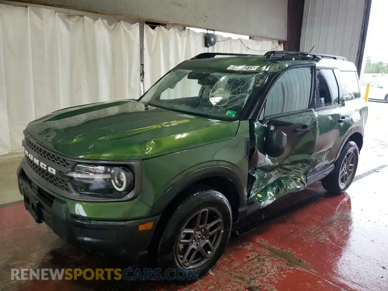 1 Photograph of a damaged car 3FMCR9BN0SRE31453 FORD BRONCO 2025