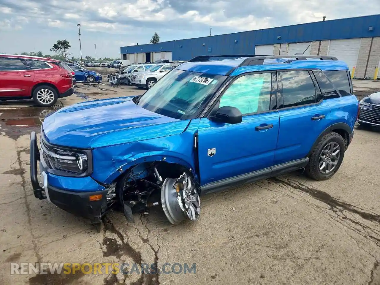 1 Photograph of a damaged car 3FMCR9BN0SRF05874 FORD BRONCO 2025