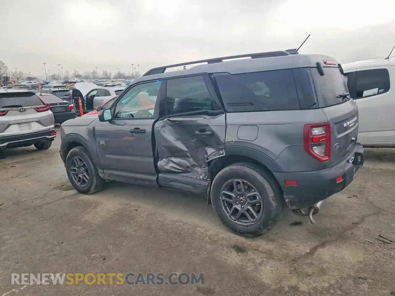 2 Photograph of a damaged car 3FMCR9BN1SRF35000 FORD BRONCO 2025
