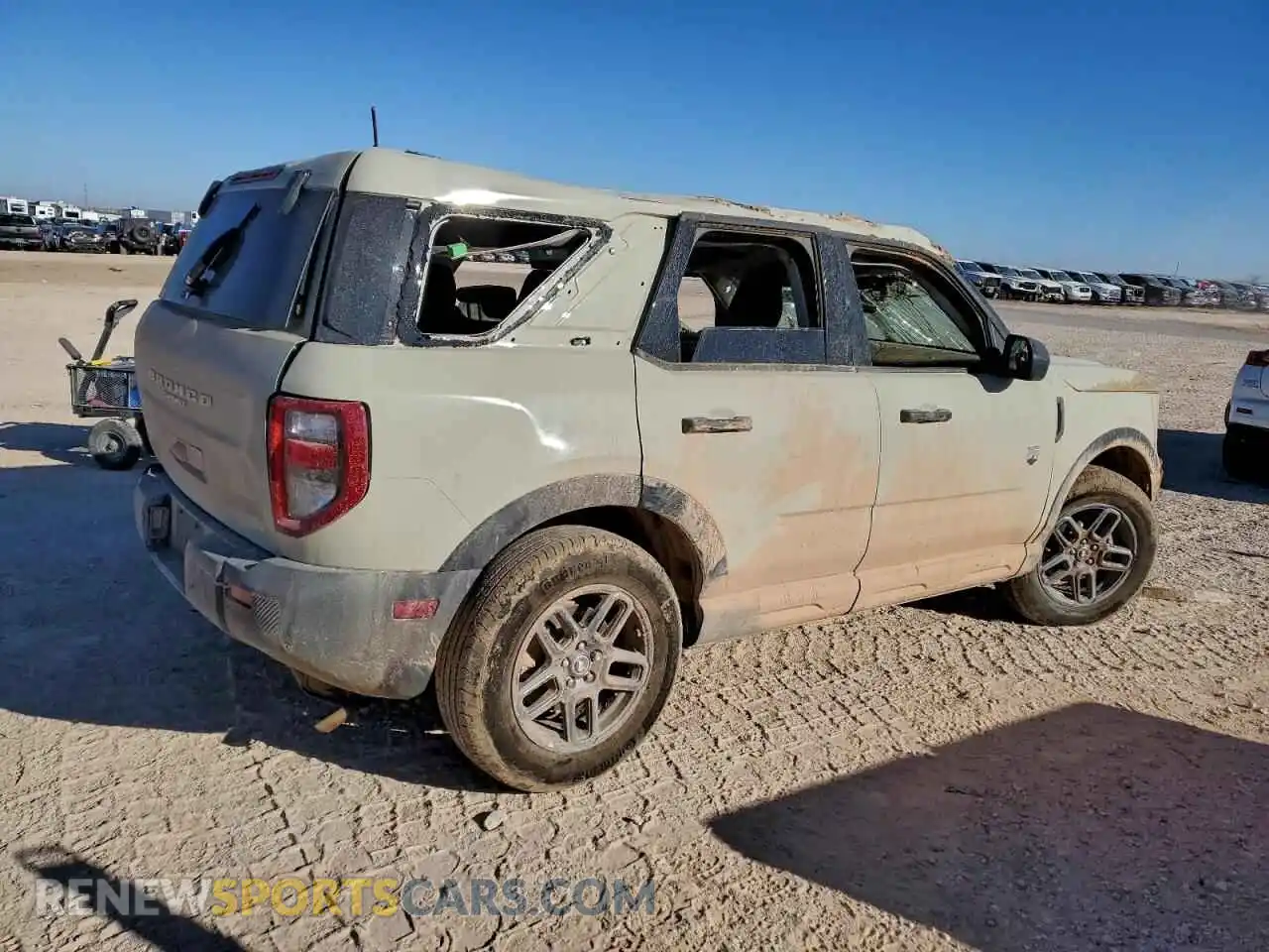3 fotografías del automóvil dañado 3FMCR9BN2SRE26769 FORD BRONCO 2025
