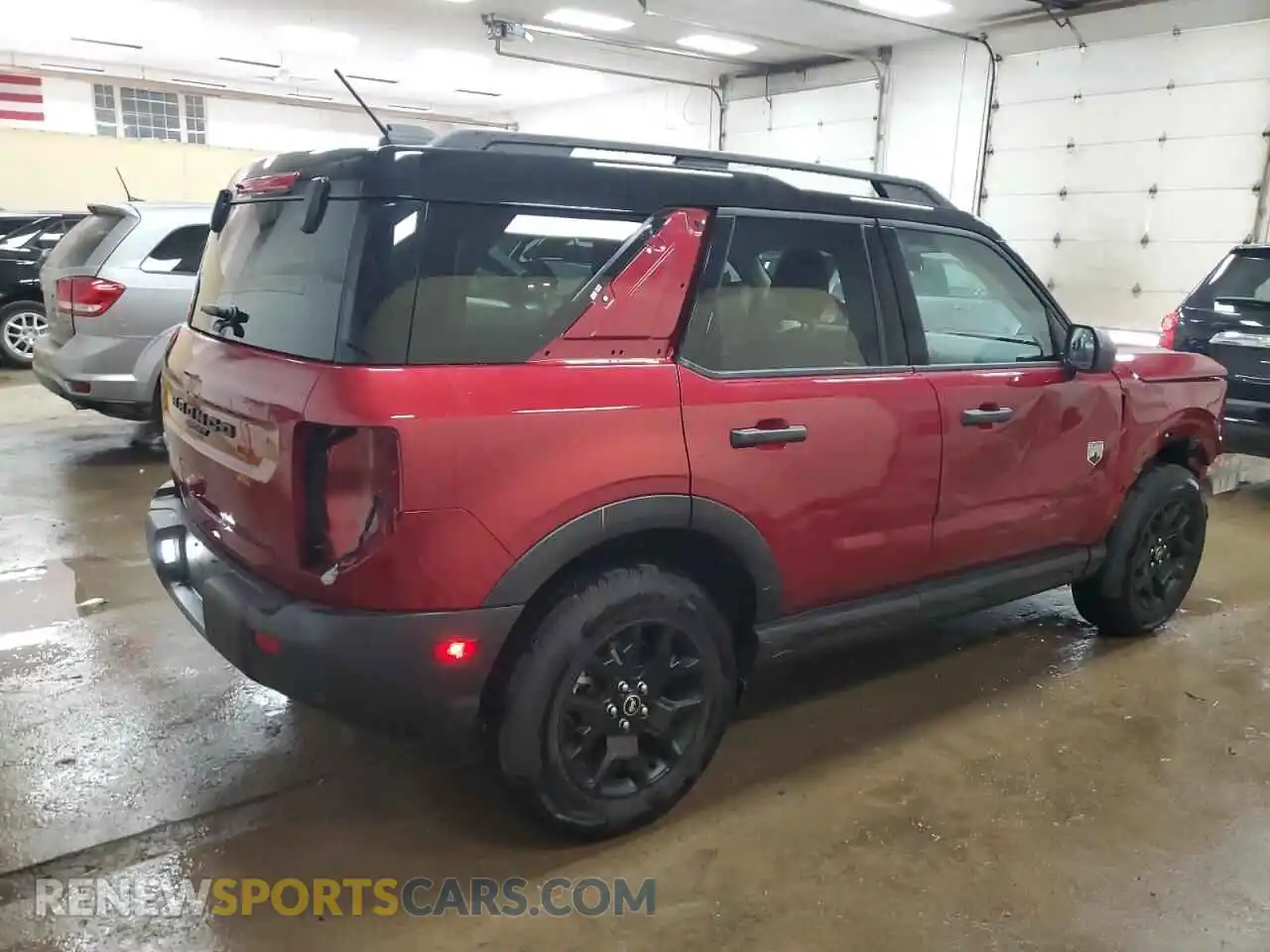 3 fotografías del automóvil dañado 3FMCR9BN3SRE05655 FORD BRONCO 2025