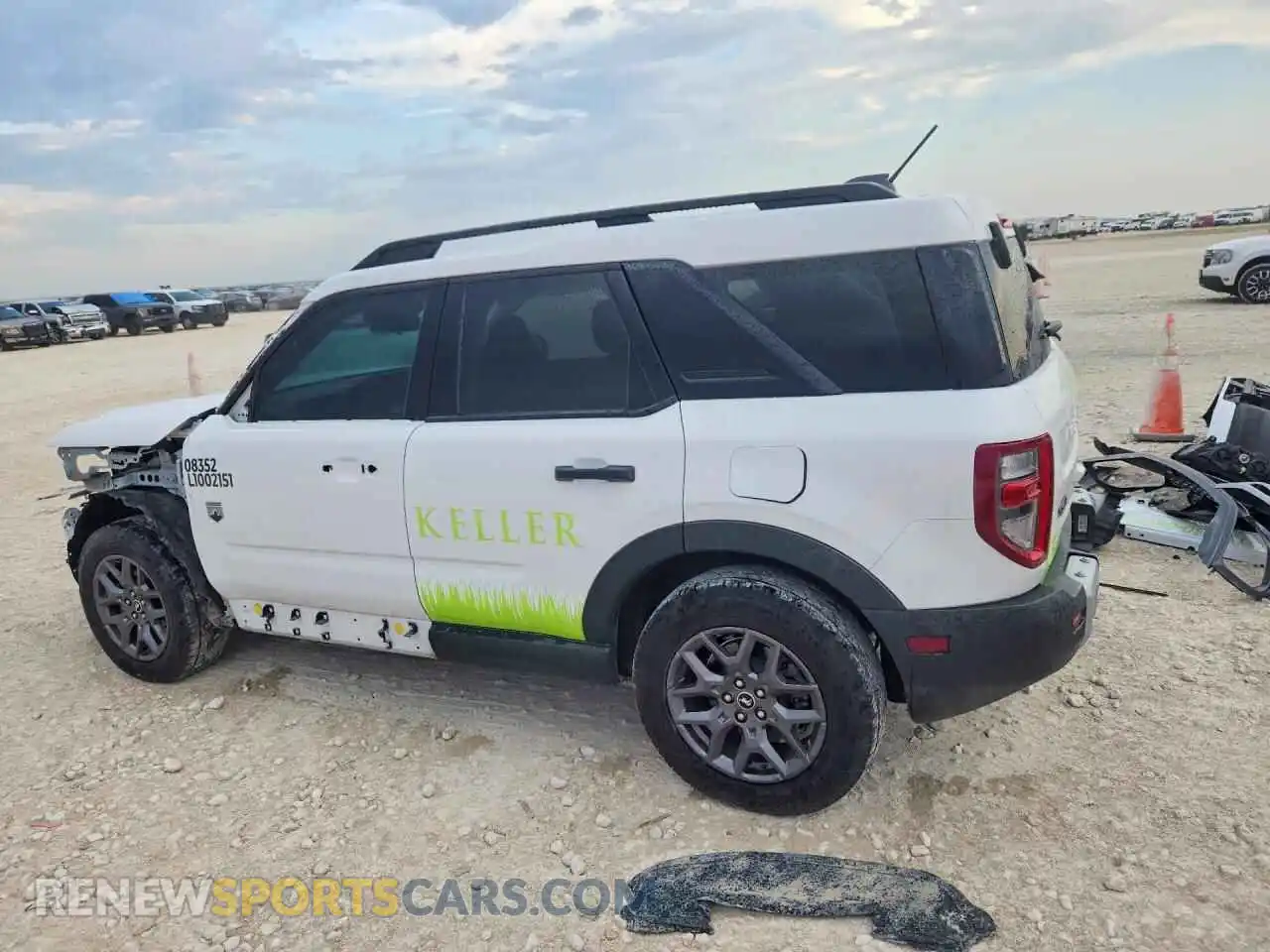 2 Photograph of a damaged car 3FMCR9BN3SRE20026 FORD BRONCO 2025