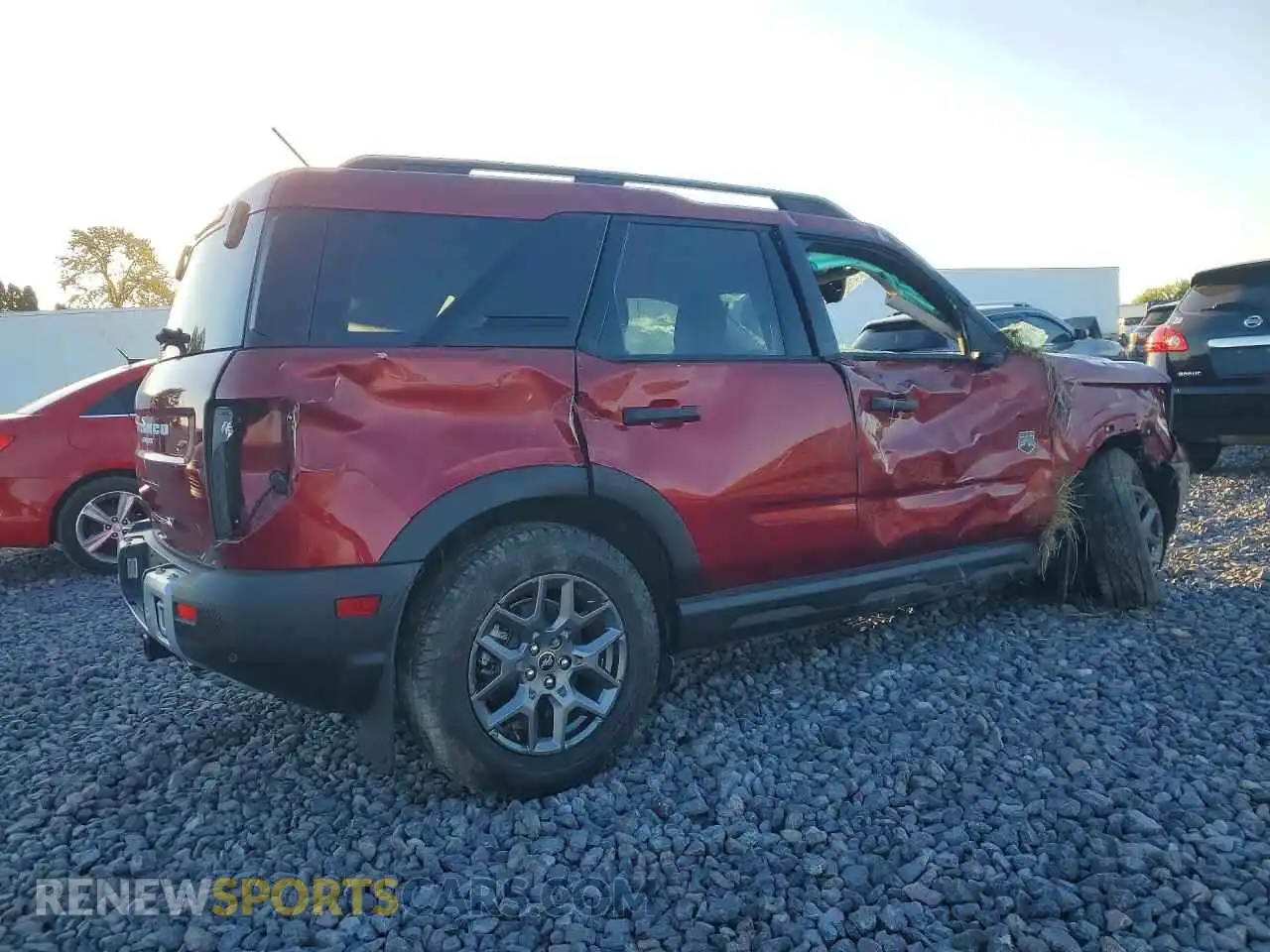 3 fotografías del automóvil dañado 3FMCR9BN4SRE13764 FORD BRONCO 2025