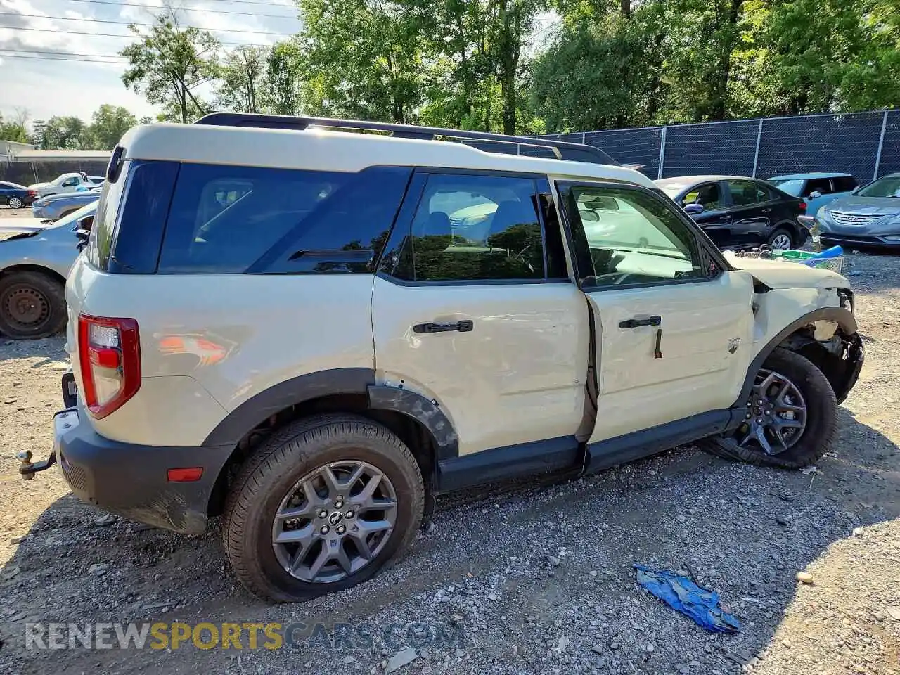 3 Photograph of a damaged car 3FMCR9BN4SRE18334 FORD BRONCO 2025